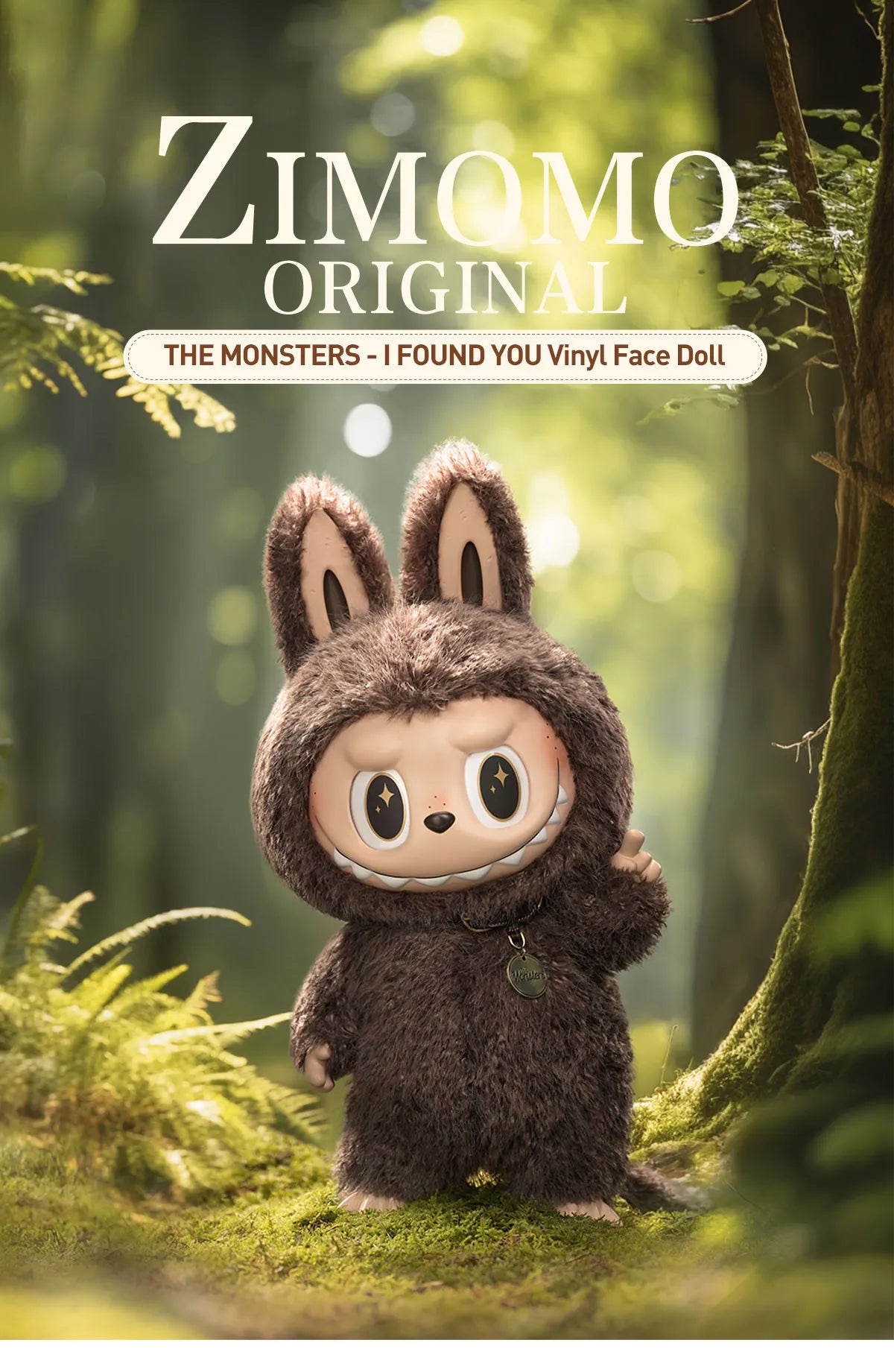 THE MONSTERS - I FOUND YOU Vinyl Face Doll